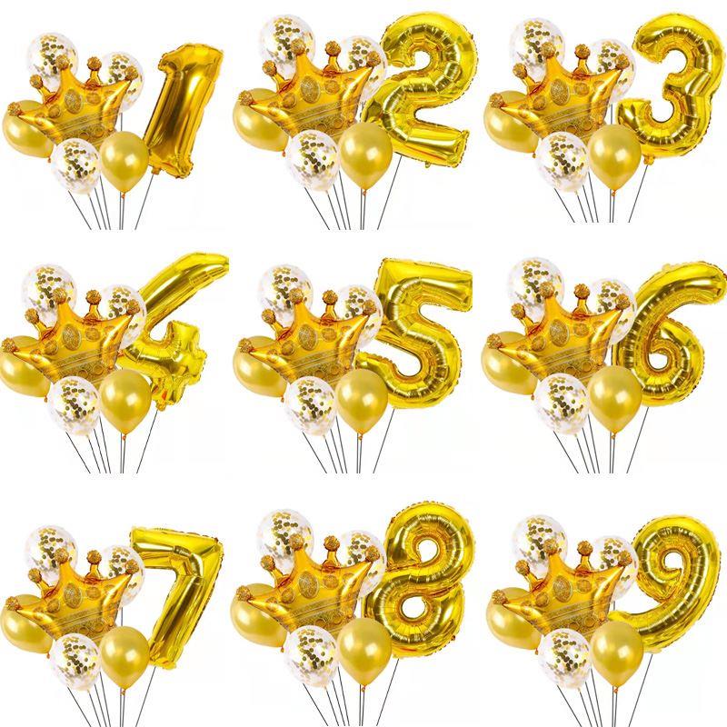 18inch Number Balloons Figure Birthday Decor Party Supplies