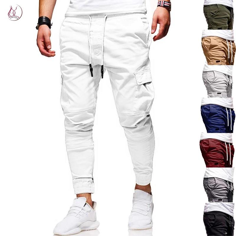 Men Pants Casual Jogger Pant Fitness Gym Trousers 休闲裤男裤