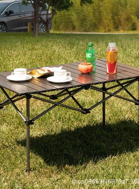 aluminium alloy camping table Portable foldable and chairs