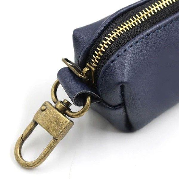 Travel Outdoor Protable Dog Poop Bag Dispenser PU Leather