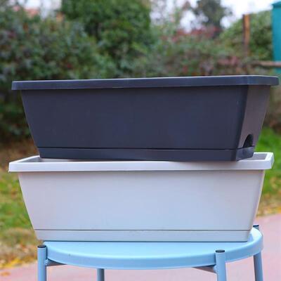Vegetable pots flower Plant rectangular large planting box