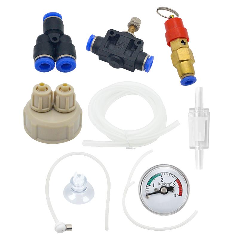DIY Aquarium CO2 Reactor Regulator CO2 System Kit Check Valv
