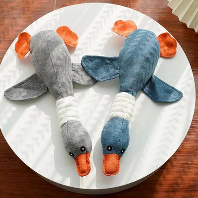 Pet Toys Geese Sound Bite Resistant Teeth Grinding Teeth Cle