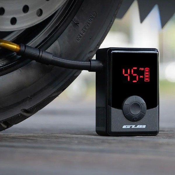 Cordless Bike Pump Altitude Calibration Portable Tire