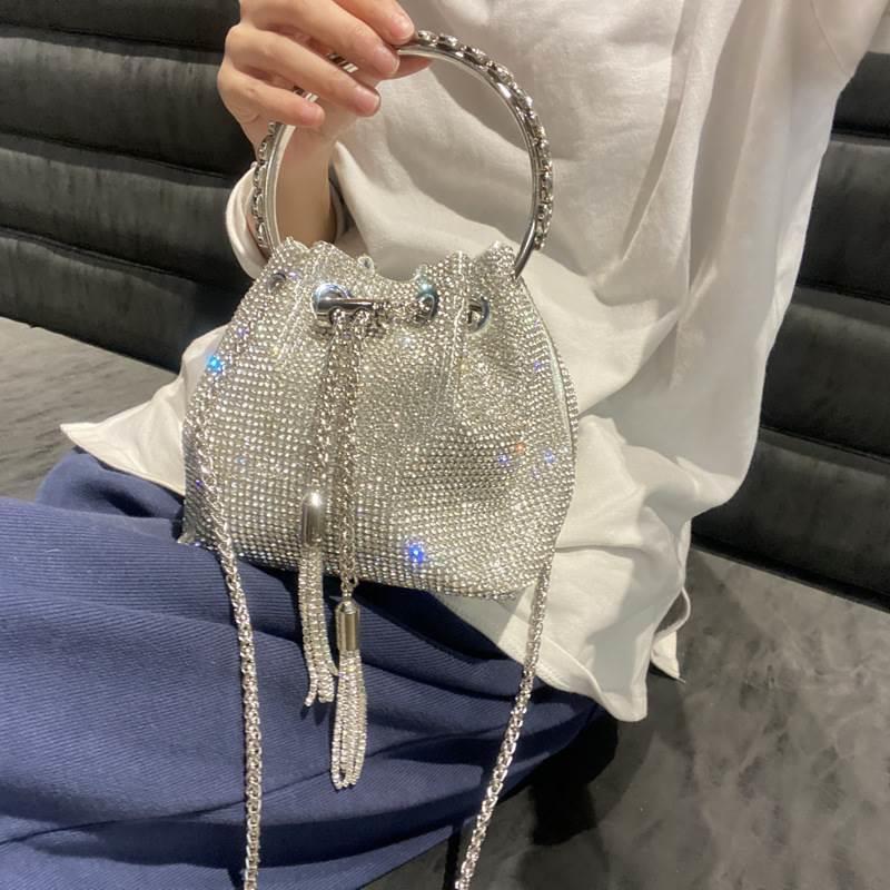 New Handbag Diamonds Evening Clutch Wedding Party Bag Purses