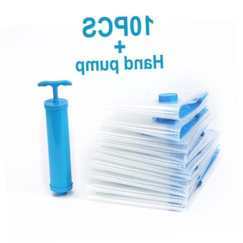 10PCS vacuum bag gift Electric pump vacuum storage bags