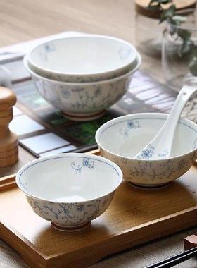 Japanese-style Tableware Dish Set Household Underglaze Rice
