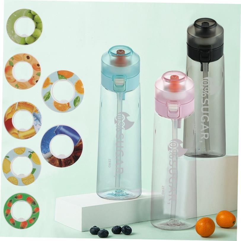 New Water Bottle Scent Up Water Cup Air Flavored Sports Wate