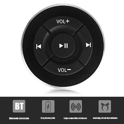 Bluetooth Car Steering Wheel Bike Handlebar Media Remote