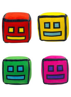 geometry dash plush几何冲刺游戏毛绒玩具公仔玩偶