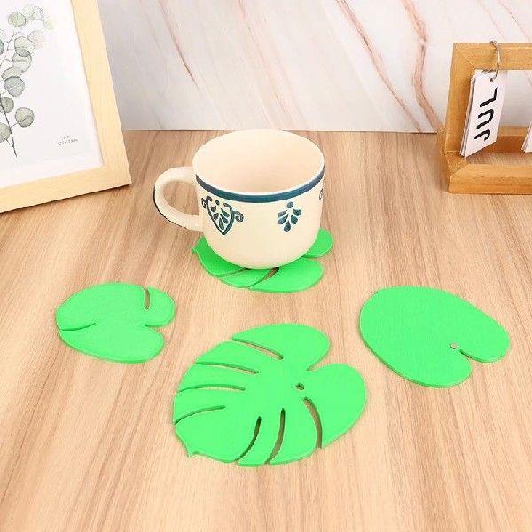 Monstera Coaster Plant Ornament Artificial Plant Built In