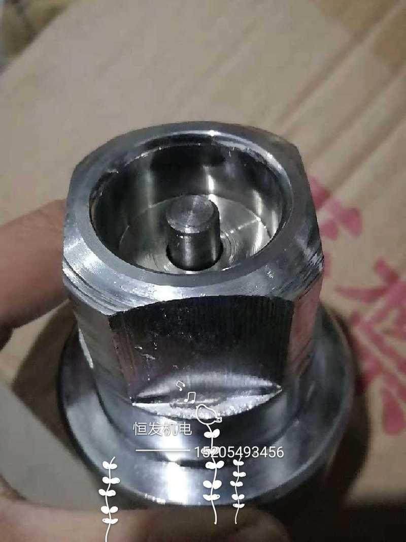 速发膨化机配件 二代超薄切弯管小孔机 螺 母螺帽 大丝帽头温岭机