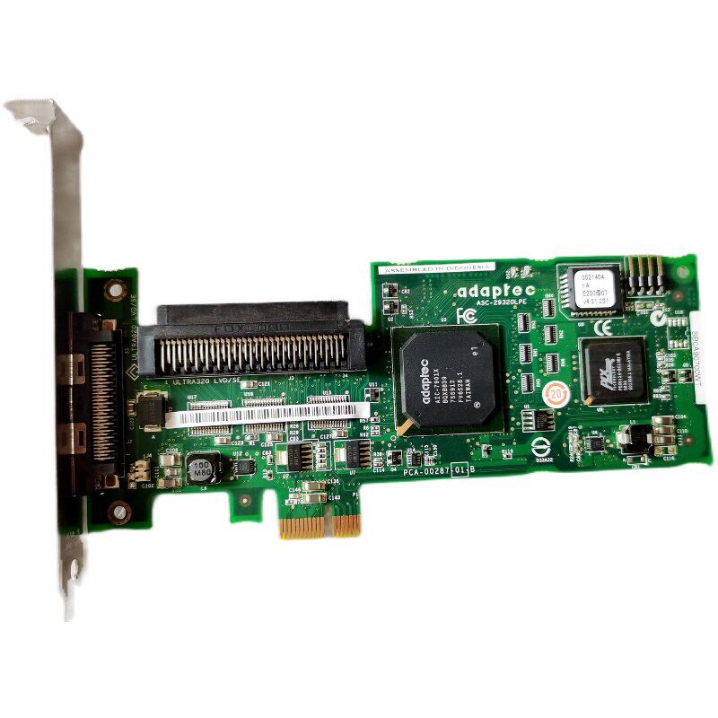 速发现货Adaptec ASC-220LPE PCI-E X1接口SCSI硬碟卡