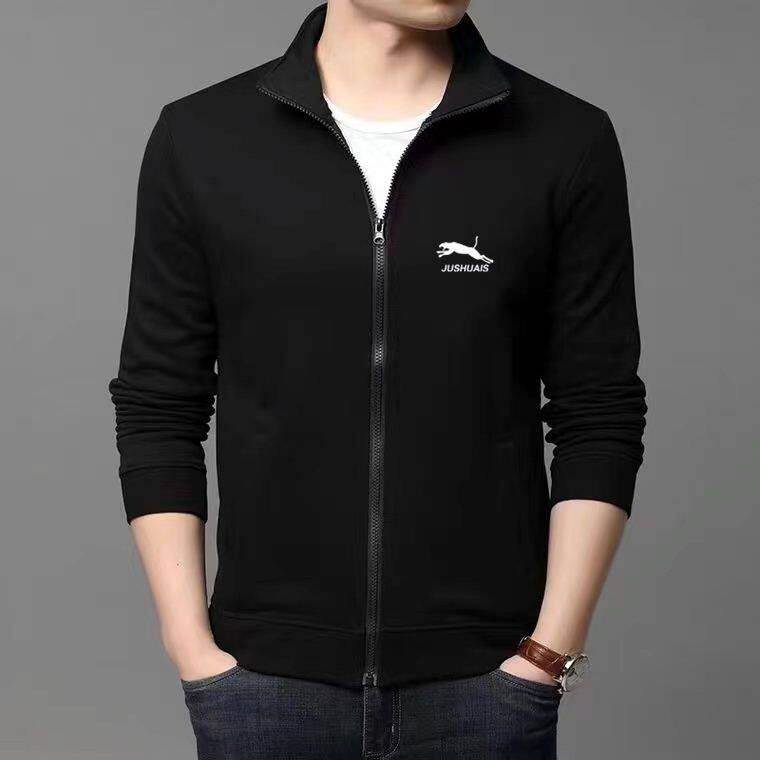 2025新款春秋薄款立领卫衣男士冬季潮牌拉链开衫休闲舒适运动外套
