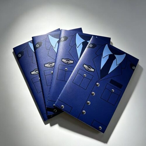 制服系列笔记本个性创意A5日记本简约商务办公本手抄本记事本