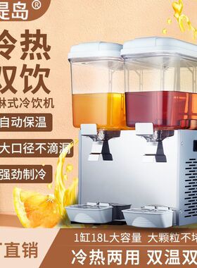 西堤岛饮料机商用冷热双