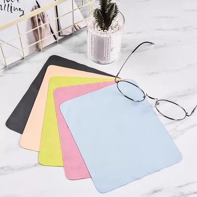 眼镜布不伤镜片专用防雾眼睛布麂皮绒擦拭屏幕超细纤维布眼镜布