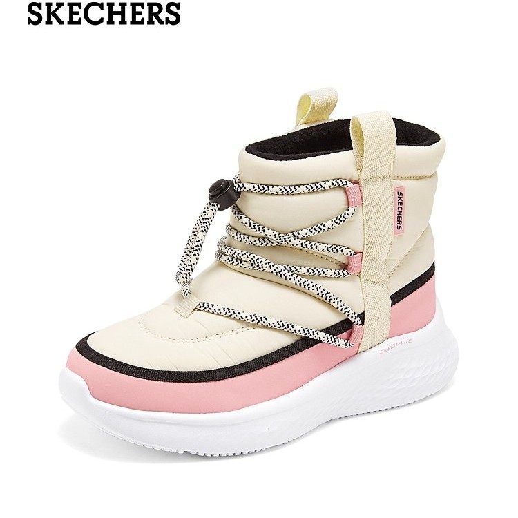 Skechers斯凯奇女童秋冬款复古撞色棉鞋保暖户外雪地靴303464L,运动鞋new,童鞋/青少年鞋,淘宝优惠券,粉丝福利购,淘宝优惠卷