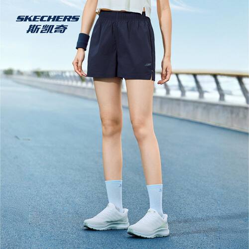 斯凯奇女士2026新款速干休闲短裤