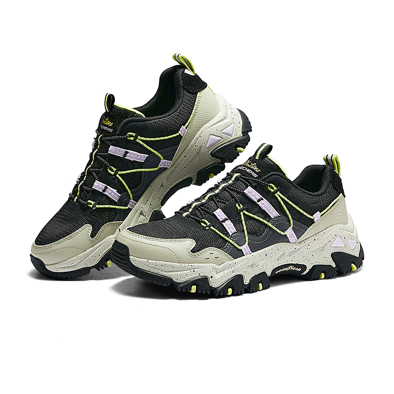 斯凯奇一脚蹬户外徒步登山鞋女