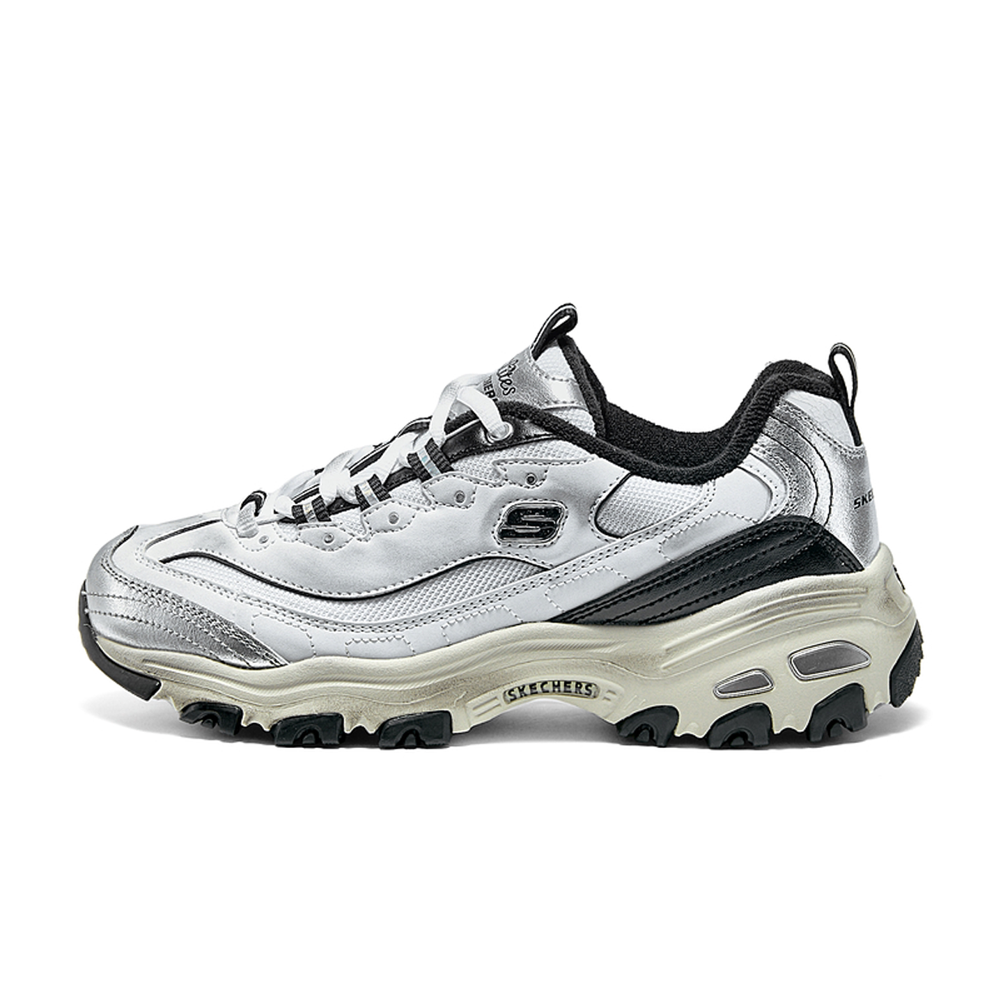 Skechers斯凯奇女鞋夏季2025新款三代机甲鞋运动老爹鞋女子896151