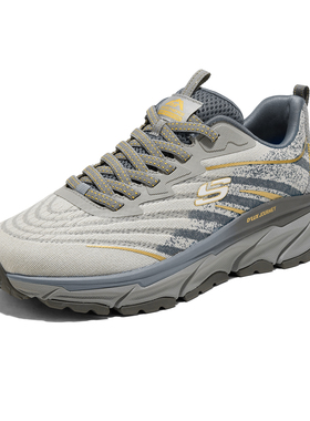 Skechers斯凯奇春季男女同款舒适透气户外鞋轻盈回弹运动鞋237416