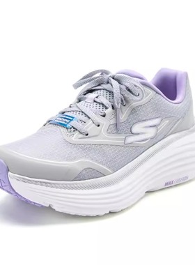 Skechers斯凯奇新款女子轻质厚底跑步鞋缓震回弹时尚运动鞋129472