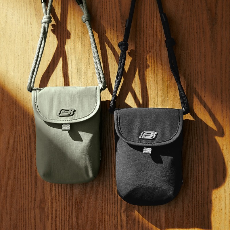 Skechers斯凯奇新品防泼水单肩斜挎包日常通勤实用手机包L324U043,运动包/户外包/配件,单肩背包,淘宝优惠券,粉丝福利购,淘宝优惠卷