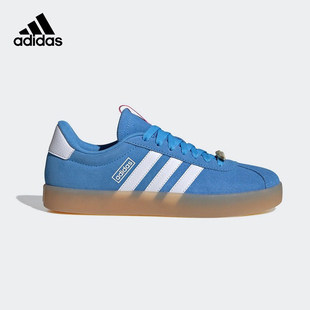 Adidas阿迪达斯女子德训鞋VL COURT蓝色复古经典运动板鞋ID9074