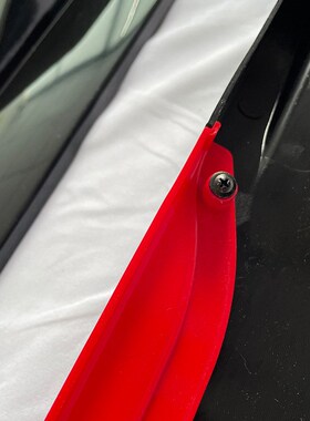 速发汽车包角改装后保护裙亮黑1.m双色两段侧板小围包 防护板侧裙