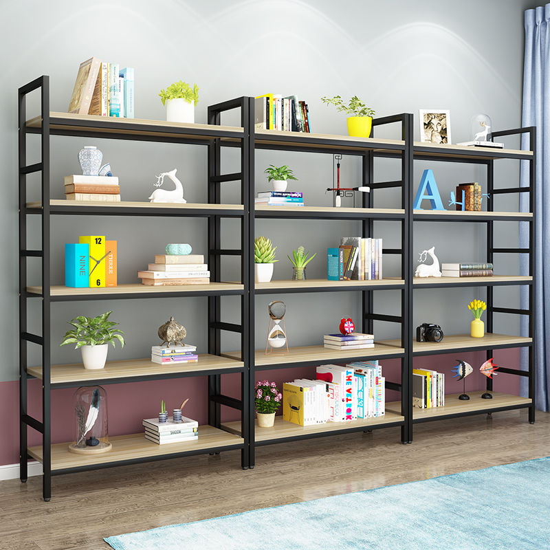 速发货架置物架多层家用收纳架子超市储物架落地办公室杂物书架展