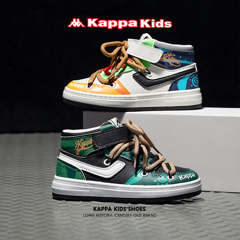 Kappa kids儿童鞋高帮鞋aj春季新款运动板鞋高性价比高么？