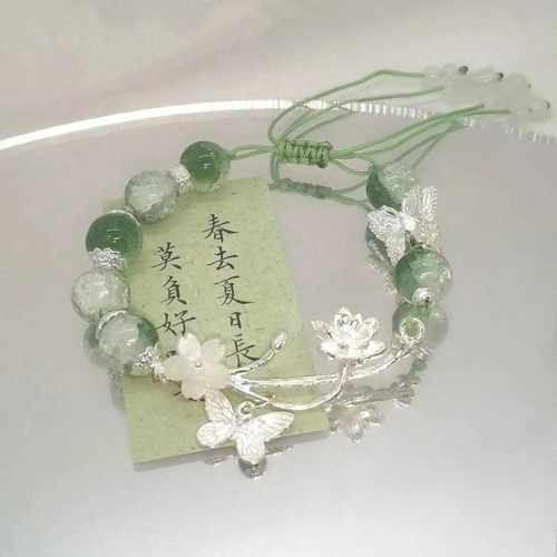 青青子衿古风蝴蝶手链清冷感饰品