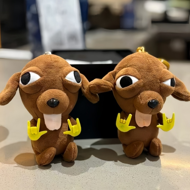 就喜欢这些丑萌抽象的吉娃娃挂件