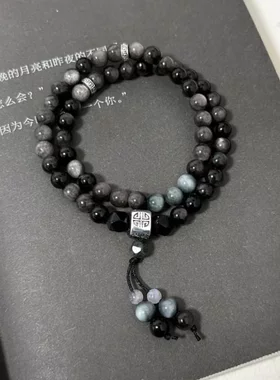新中式炎炫国风手链小众设计串珠手串ins高级感高颜值男女情侣款