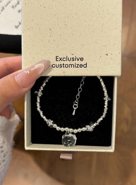 碎银KT猫手绳手链insi风闺蜜同款