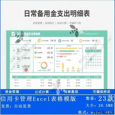 备用金收支明细台账登记表excel表格备用金申请审批单藉支提醒表