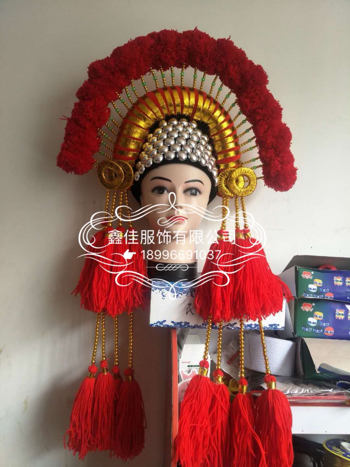 男士少数民族表演头饰