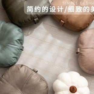 布巾巾圆角蒲团坐垫子地上飘窗榻榻米读书角懒人坐墩地毯客厅地板