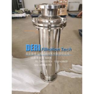 直通式管道过滤器；生产管道精密气体过滤器定进出口