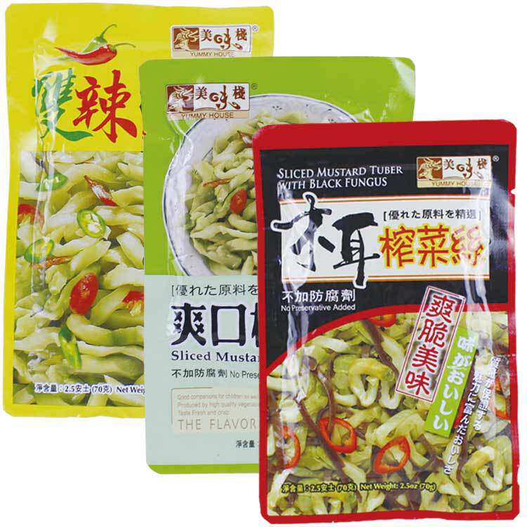 香港名牌榨菜美味栈榨菜丝配菜