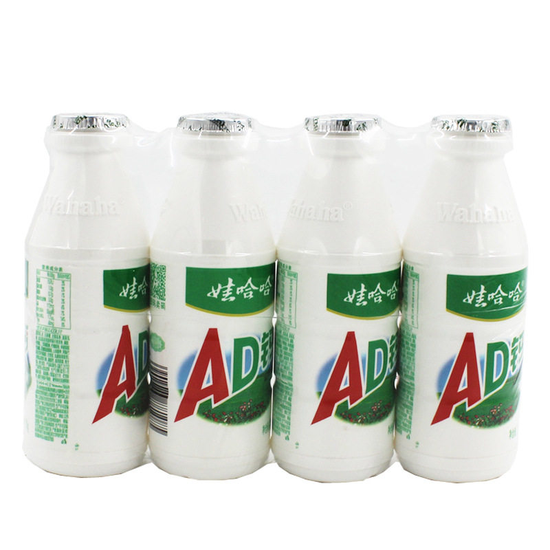 娃哈哈ad钙奶100g220瓶装早餐