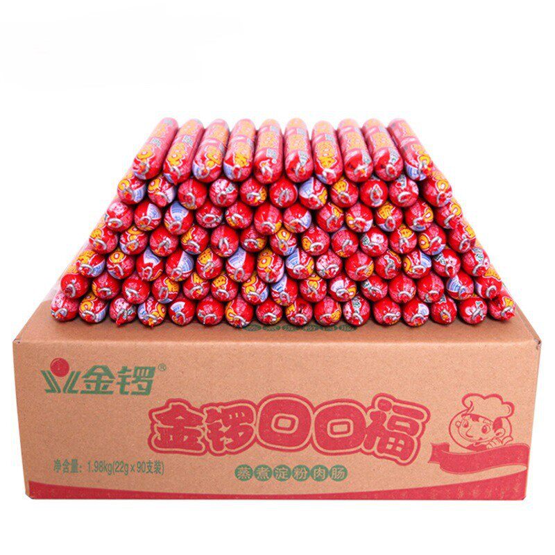 金锣火腿肠口口福22g*90根网红