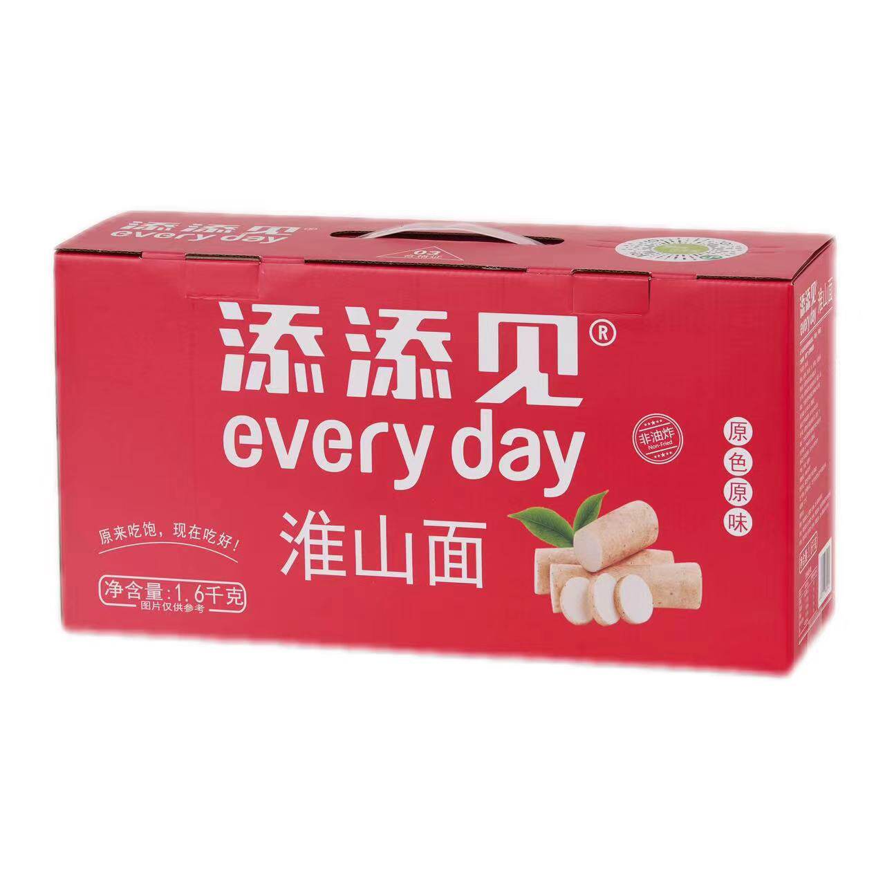 添添见淮山面3.2斤整箱大碗山药