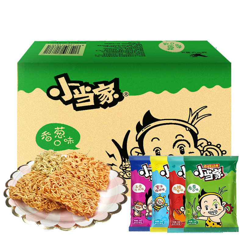 统一小当家干脆面整箱干吃方便面