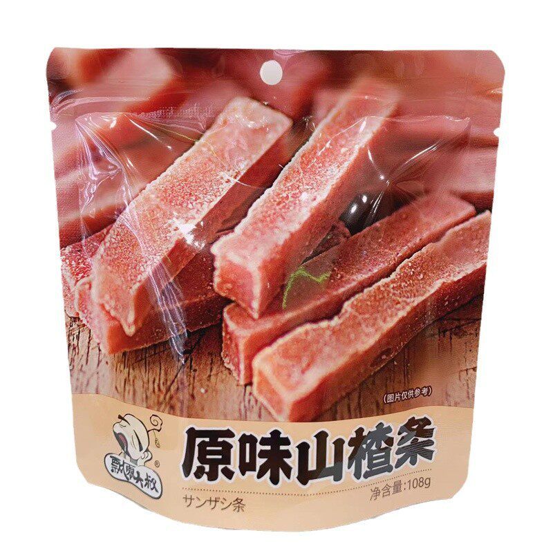 飘零大叔原味山楂条脆冬枣甘甜