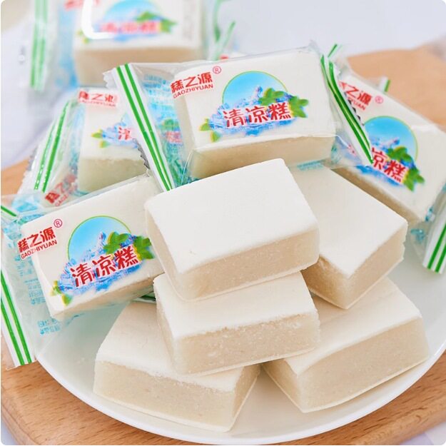 薄荷味糕清凉糕湖南特产传统手工