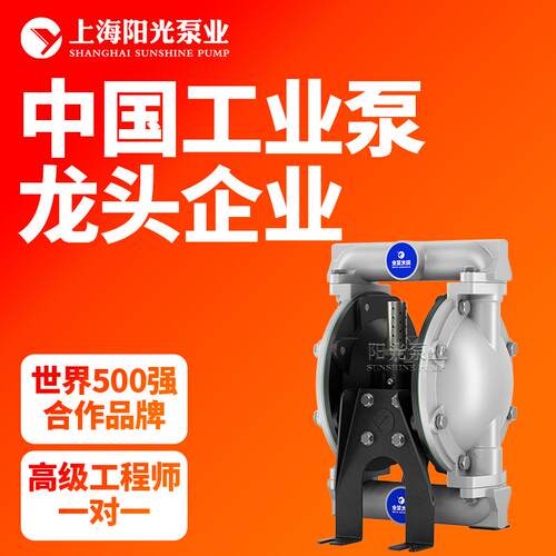 上海阳光泵业QBG气动大流量40升隔膜泵大流量源头厂家直销气动泵