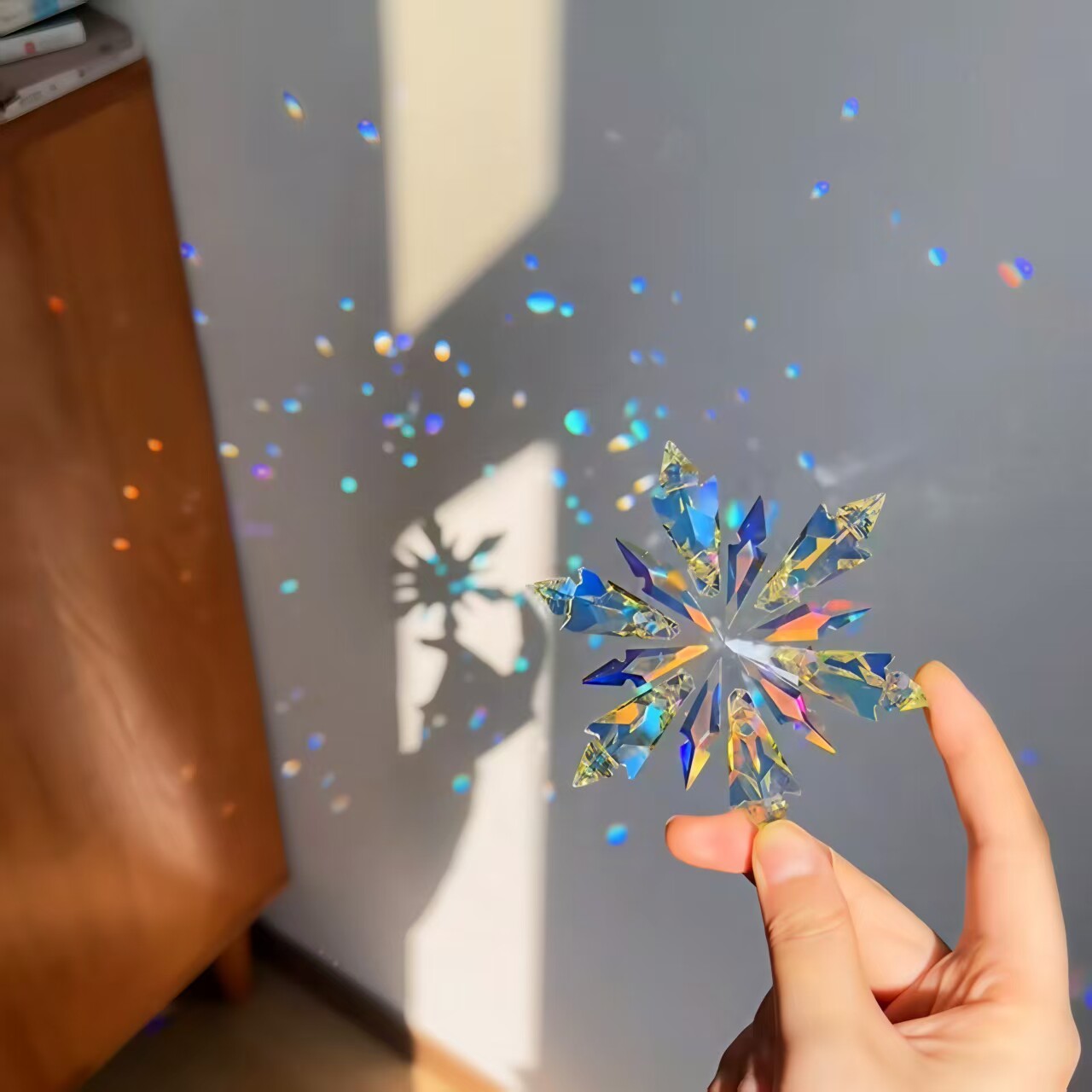 阳光捕手吊饰太阳捕手晶体挂件