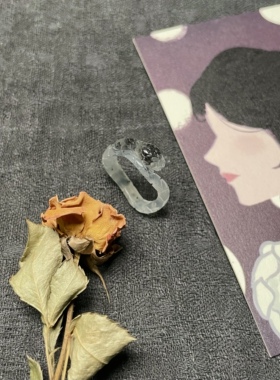 洵美稔 岫玉小灵蛇戒 原创设计纯手工雕刻轻奢小众时尚高级感戒指